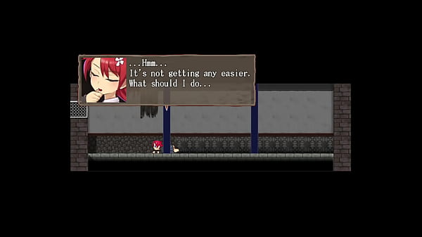 RedHead Japanese stuck on wall: The Monstrous Horror Show part 1