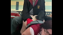 Gibby the clown bangs Vickiveronaxxx hard asf in a cosplay Harry Potter showdown