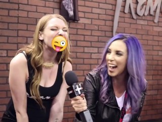 Pornstar Jelena Jensen interviews hot girls on the tremor sex toy at Exxxotica | CAM4 Radio
